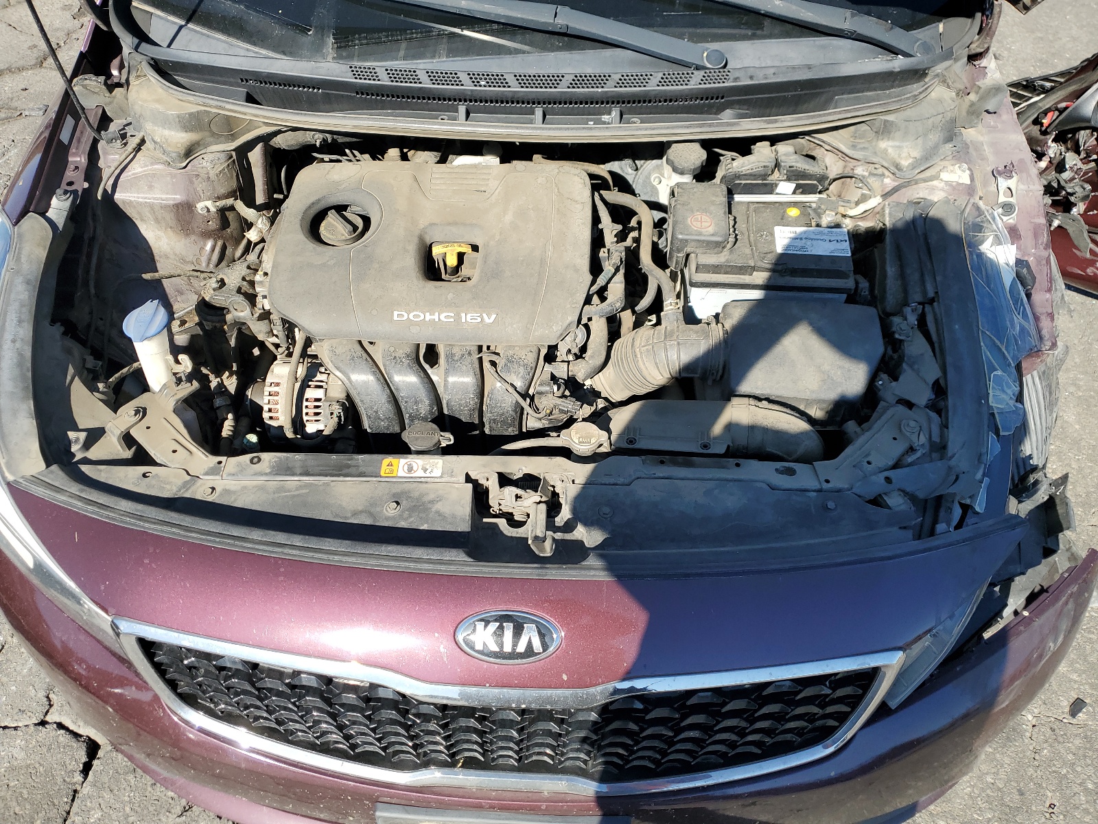 3KPFK4A7XJE238969 2018 Kia Forte Lx