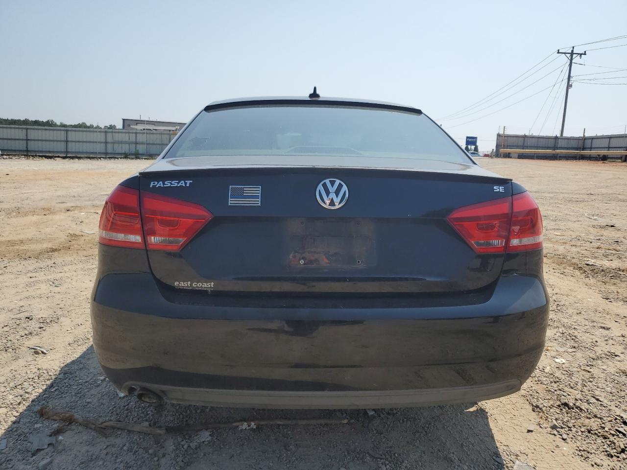 2013 Volkswagen Passat Se VIN: 1VWBH7A35DC033709 Lot: 68160084