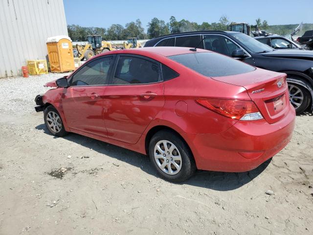  HYUNDAI ACCENT 2014 Czerwony