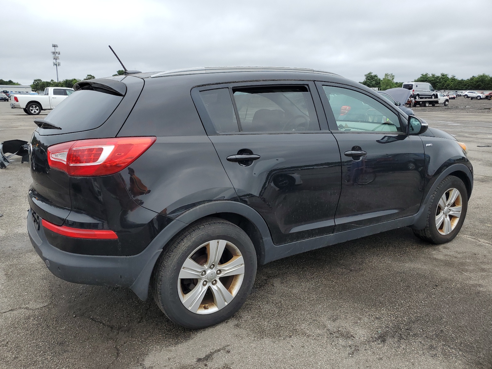 2013 Kia Sportage Lx vin: KNDPBCA26D7387564