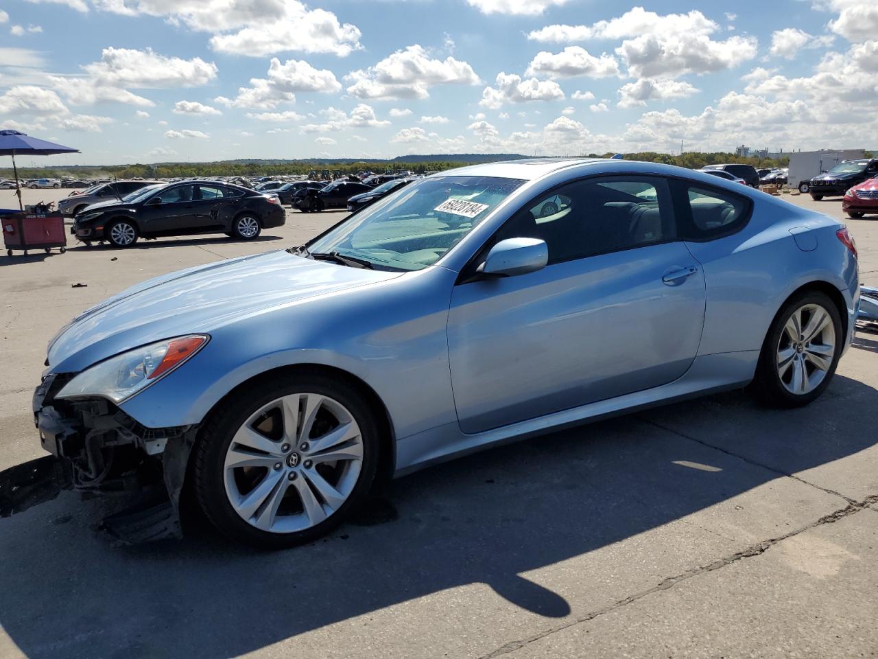 2010 Hyundai Genesis Coupe 2.0T VIN: KMHHT6KD3AU030600 Lot: 69228184