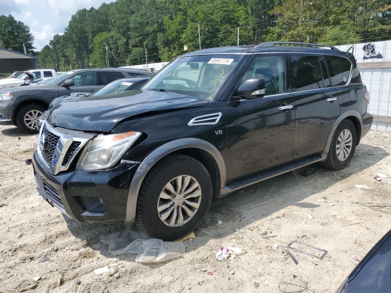 2017 Nissan Armada Sv VIN: JN8AY2NCXH9506488 Lot: 65567774
