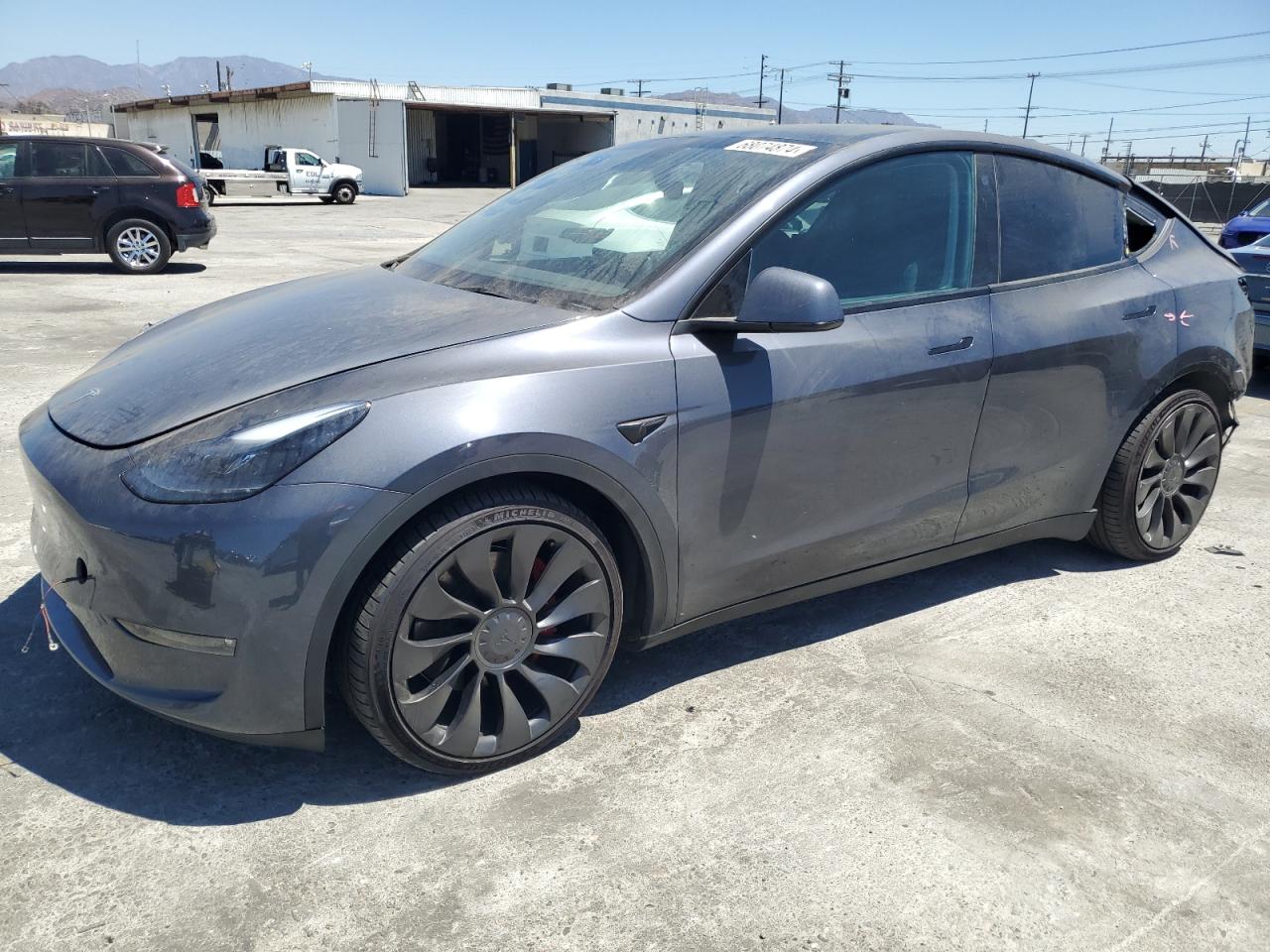 VIN 7SAYGDEF5PF595543 2023 TESLA MODEL Y no.1