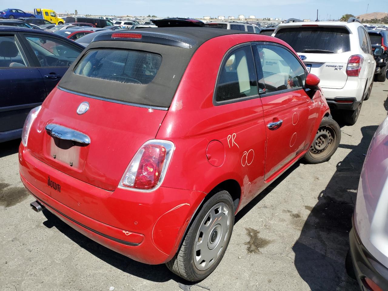 2015 Fiat 500 Pop VIN: 3C3CFFDR6FT508352 Lot: 65393744