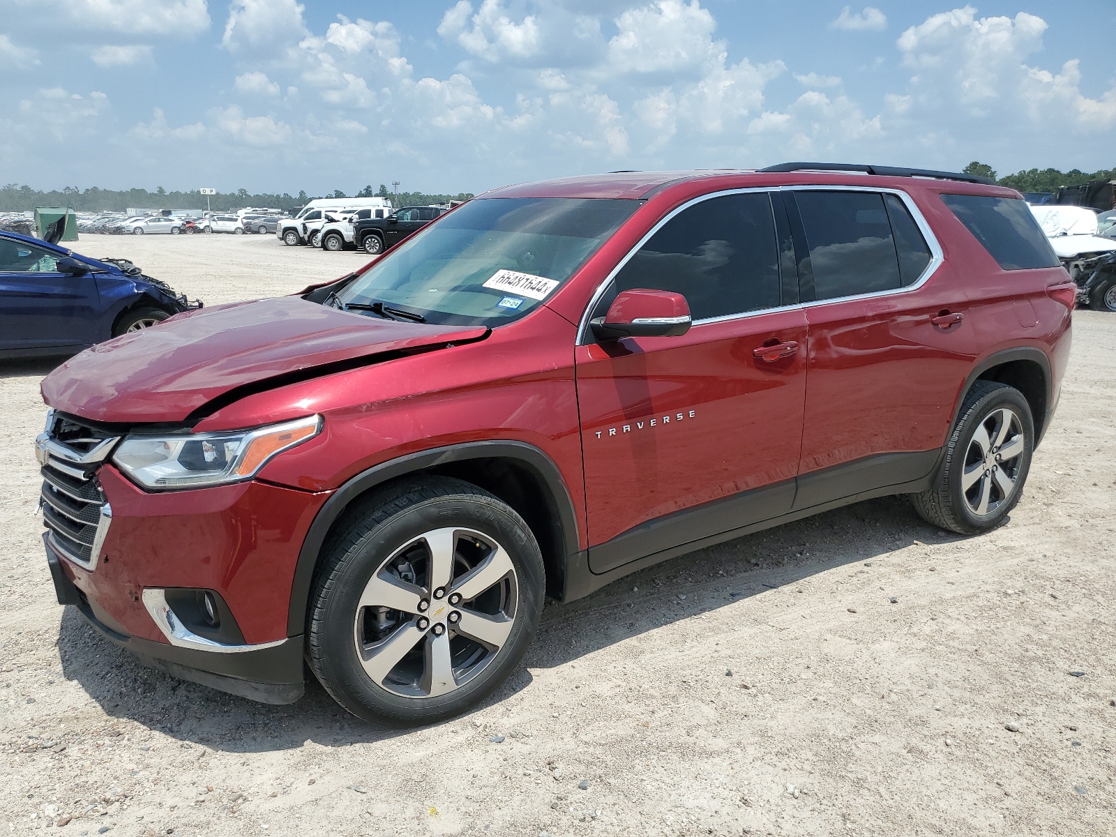 2021 Chevrolet Traverse Lt vin: 1GNERHKW6MJ118072