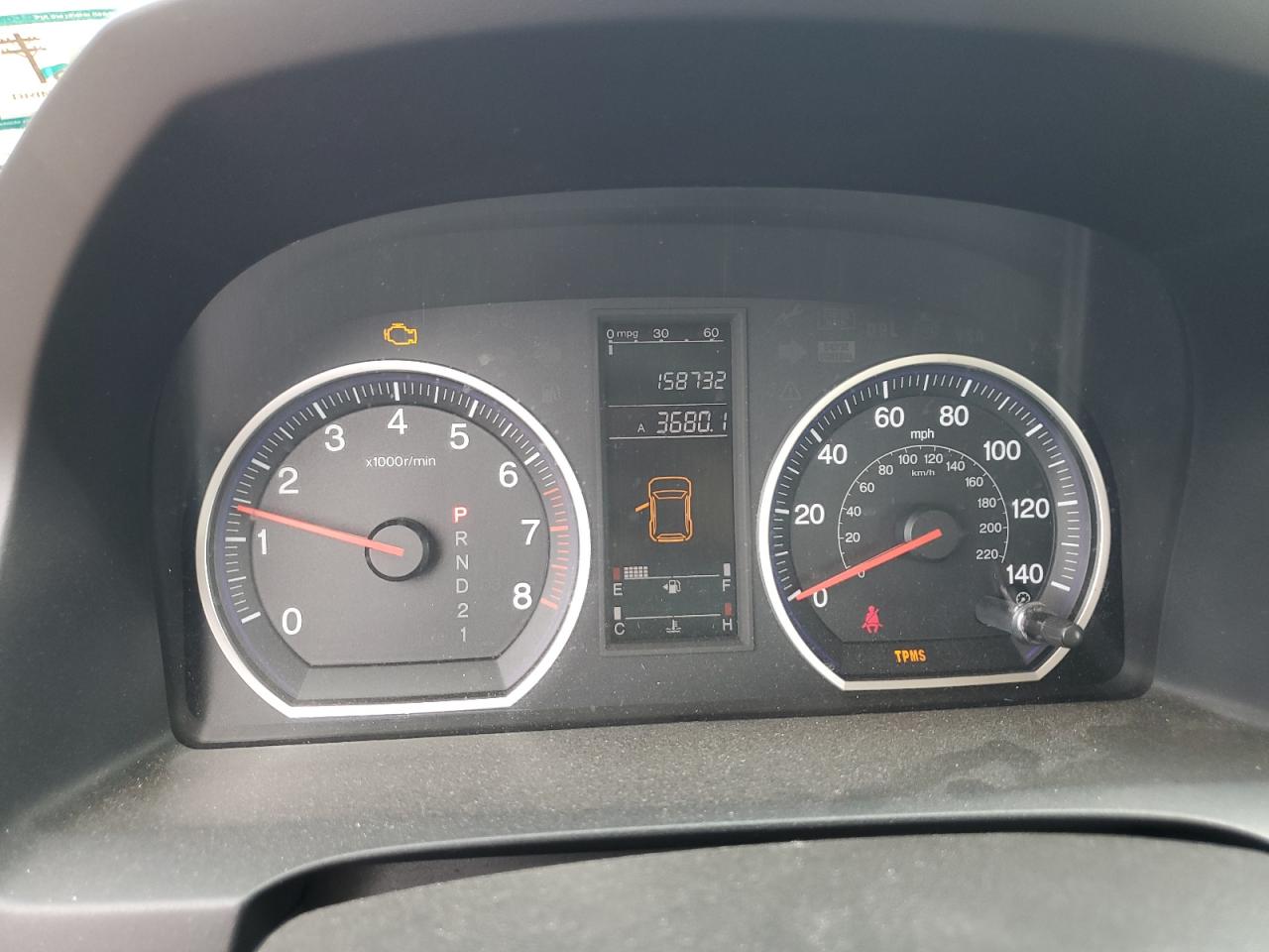 2007 Honda Cr-V Lx VIN: 5J6RE48347L016980 Lot: 65614004