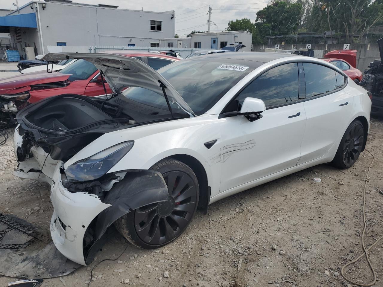 5YJ3E1ECXMF050287 2021 TESLA MODEL 3 - Image 1