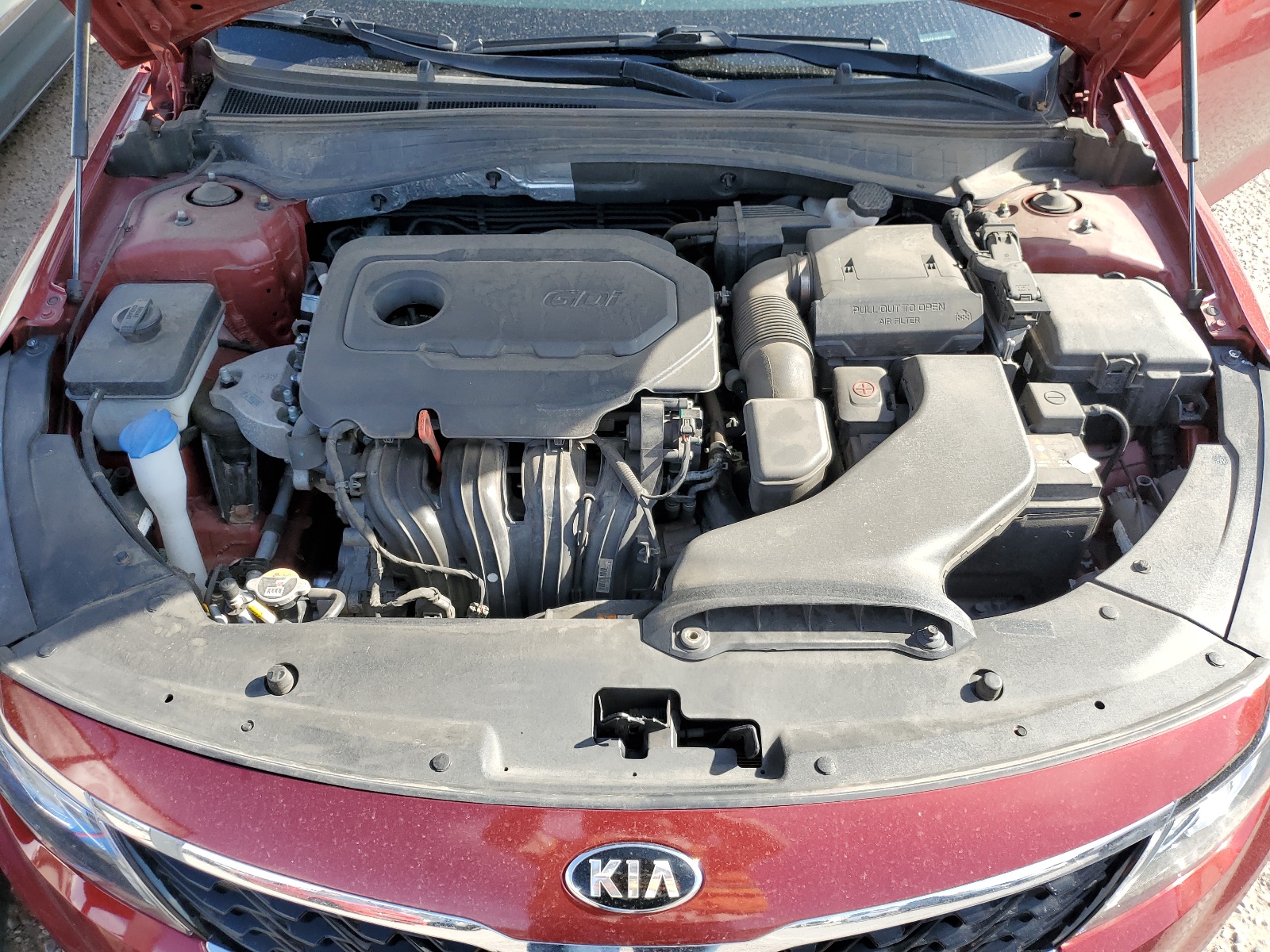 5XXGT4L39KG375390 2019 Kia Optima Lx