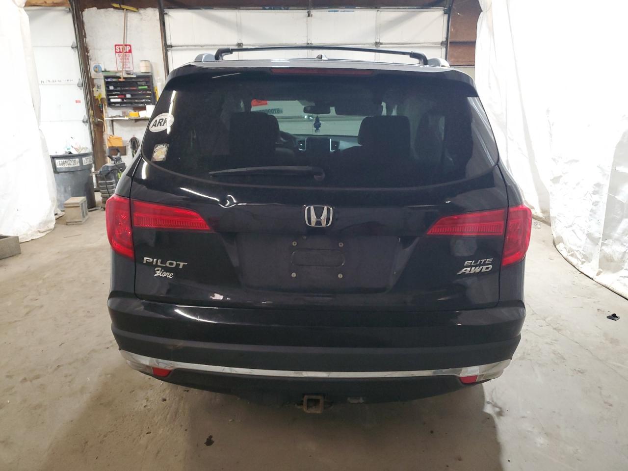 2017 Honda Pilot Elite VIN: 5FNYF6H02HB041025 Lot: 67096934