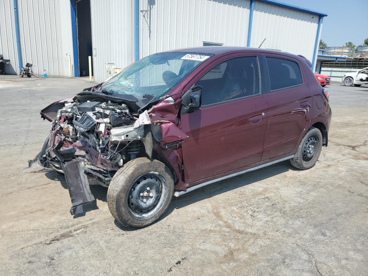 VIN ML32AUHJ0MH011651 2021 MITSUBISHI MIRAGE no.1