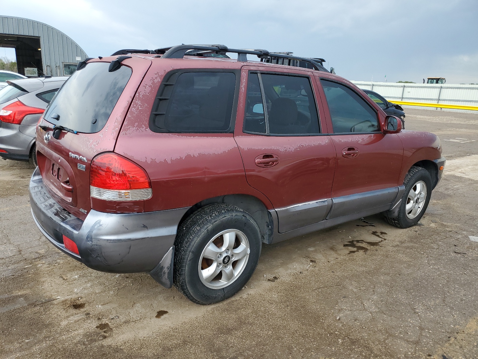 KM8SC73E25U900670 2005 Hyundai Santa Fe Gls