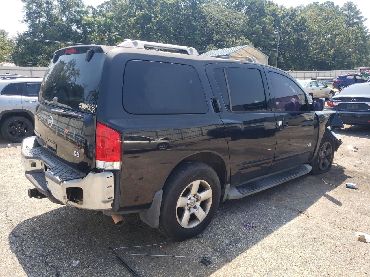 2007 Nissan Armada Se VIN: 5N1BA08A07N721558 Lot: 67781384