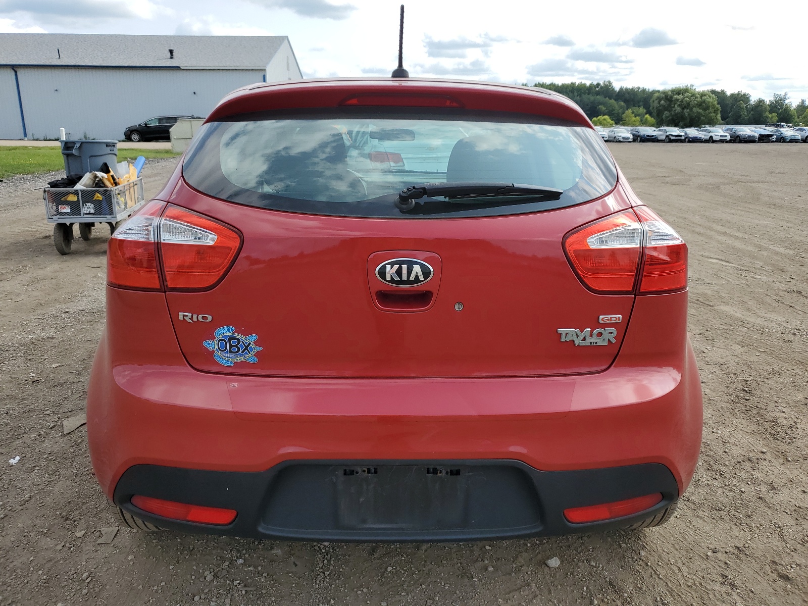 KNADM5A34E6334576 2014 Kia Rio Lx