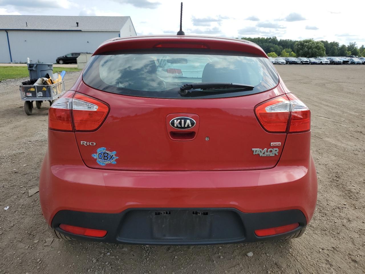 2014 Kia Rio Lx VIN: KNADM5A34E6334576 Lot: 68295454