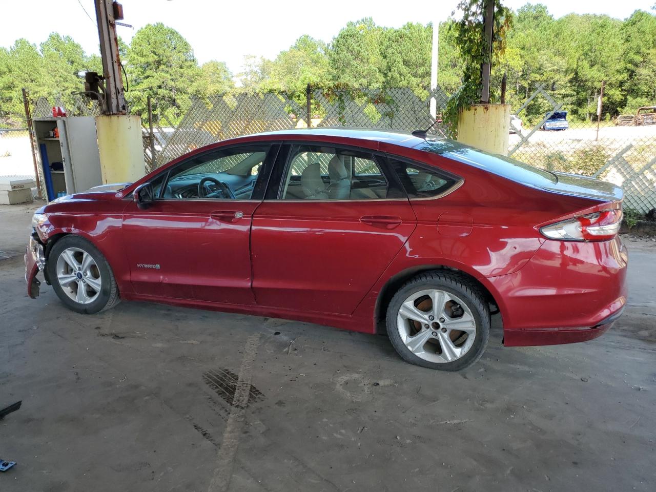 VIN 3FA6P0LU6JR162632 2018 FORD FUSION no.2