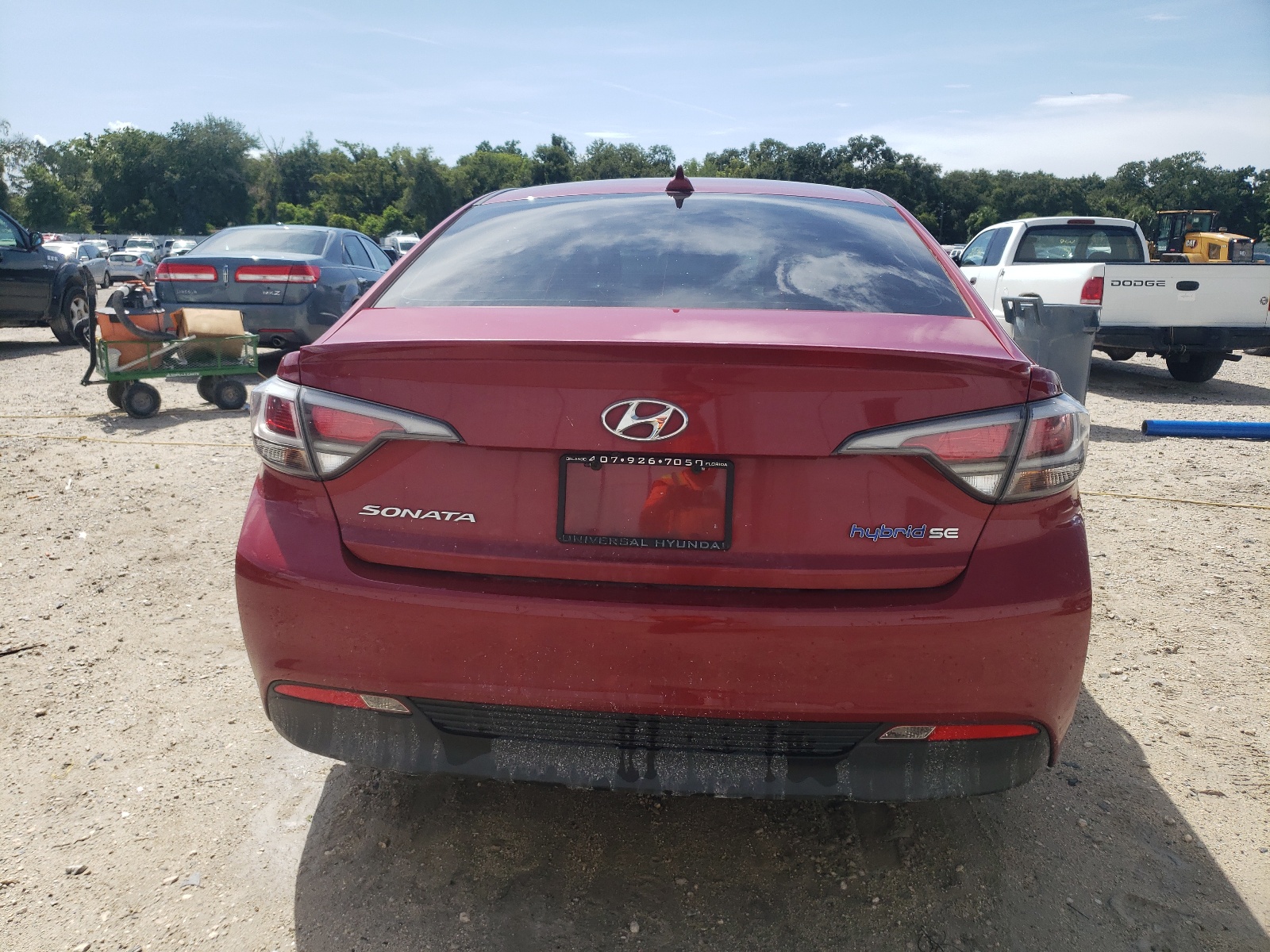 2016 Hyundai Sonata Hybrid vin: KMHE24L17GA028230