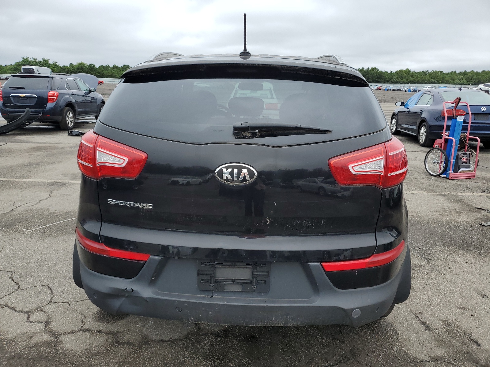 2013 Kia Sportage Lx vin: KNDPBCA26D7387564