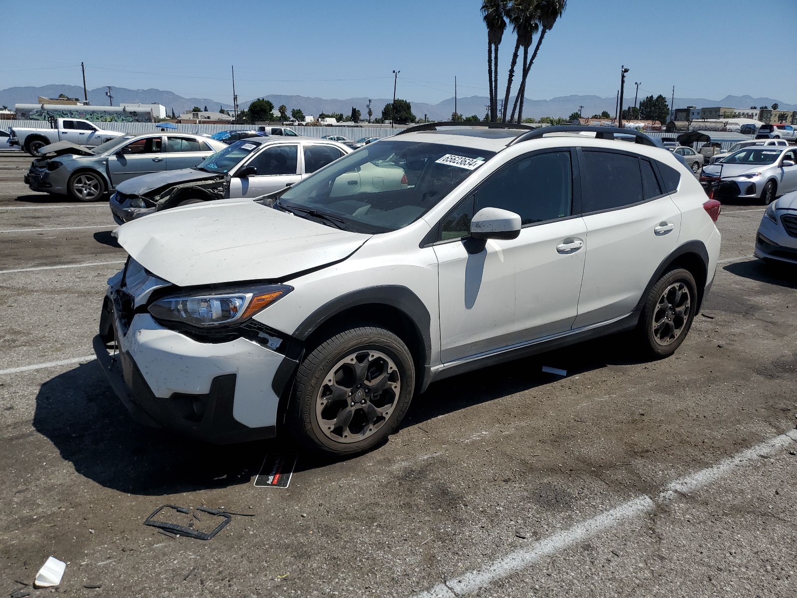 2022 Subaru Crosstrek Premium vin: JF2GTAECXN8203941