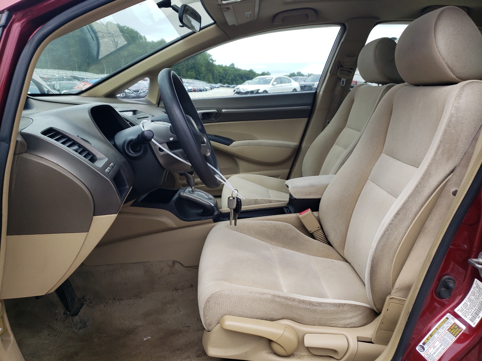 1HGFA16877L042055 2007 Honda Civic Ex