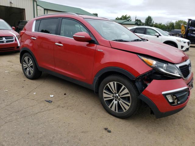  KIA SPORTAGE 2015 Czerwony