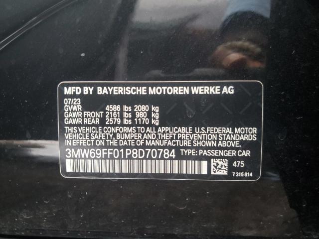 3MW69FF01P8D70784 BMW 3 Series 330I 12