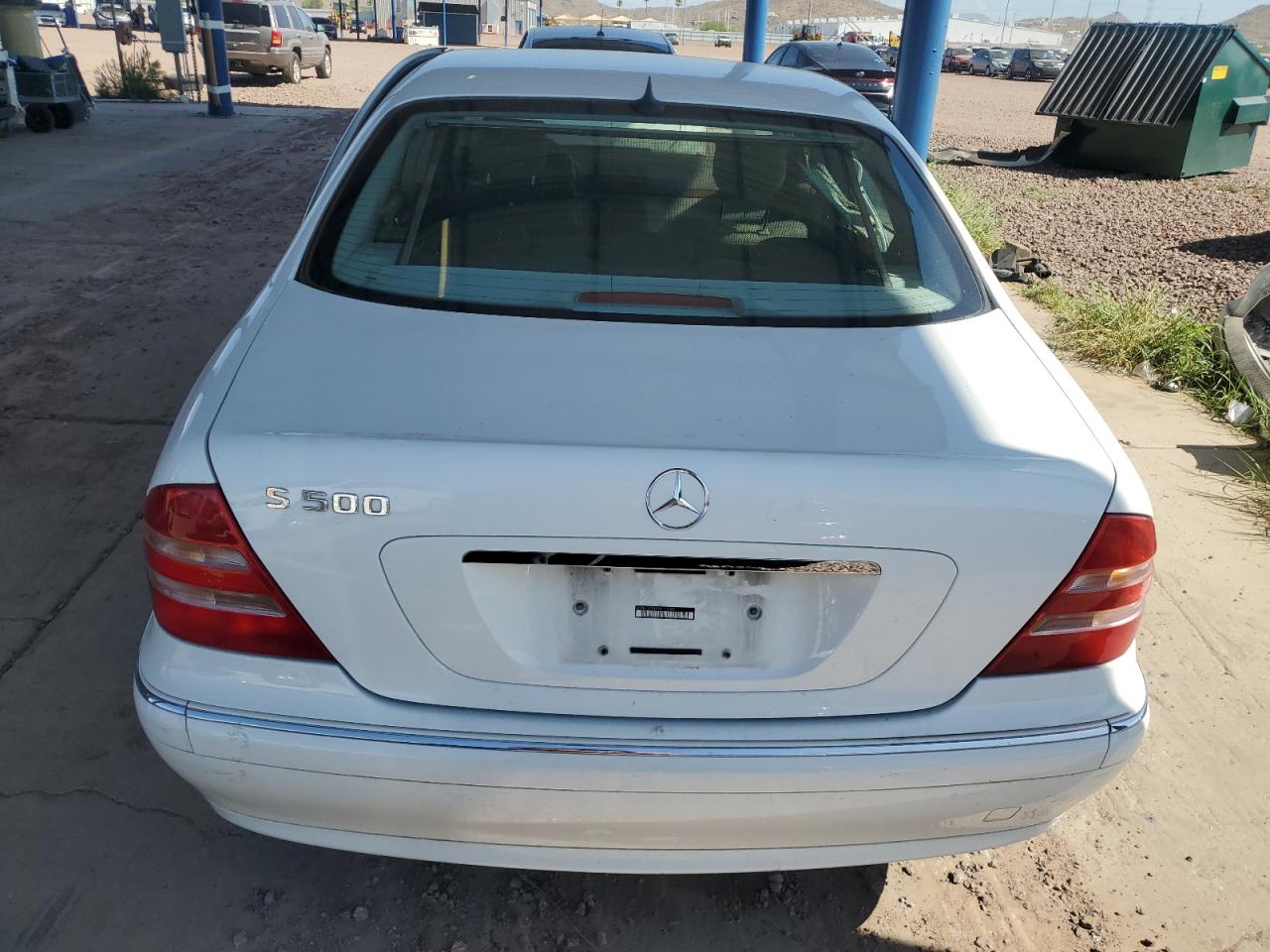 2000 Mercedes-Benz S 500 VIN: WDBNG75J1YA119305 Lot: 67540004