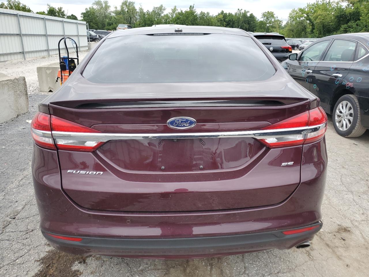 2017 Ford Fusion Se VIN: 3FA6P0H73HR200850 Lot: 66574484