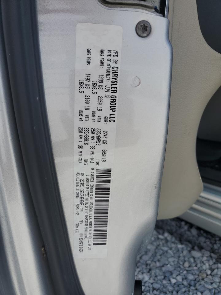 2C4RC1BG6CR424968 2012 Chrysler Town & Country Touring