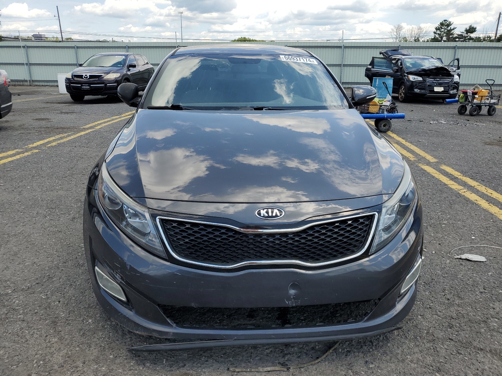 2015 Kia Optima Lx vin: 5XXGM4A72FG426639