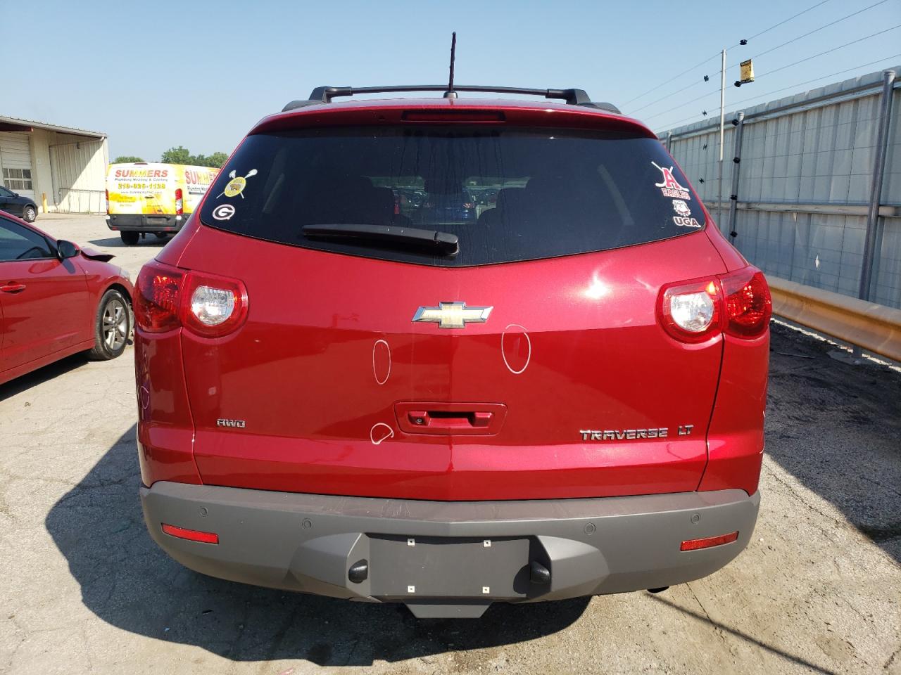 2012 Chevrolet Traverse Lt VIN: 1GNKVGED9CJ382257 Lot: 66271304