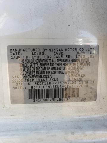 3N1CN8EV9ML822373 Nissan Versa SV 13