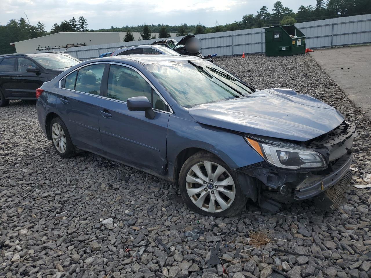 2015 Subaru Legacy 2.5I Premium VIN: 4S3BNAD68F3004027 Lot: 66040614