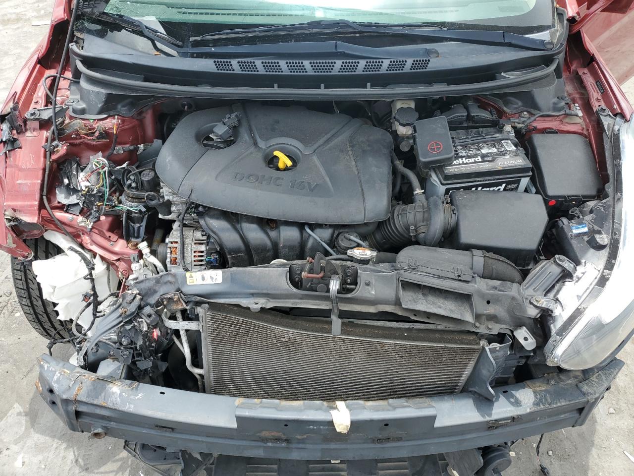 2016 Hyundai Elantra Se VIN: 5NPDH4AE3GH722698 Lot: 66315254