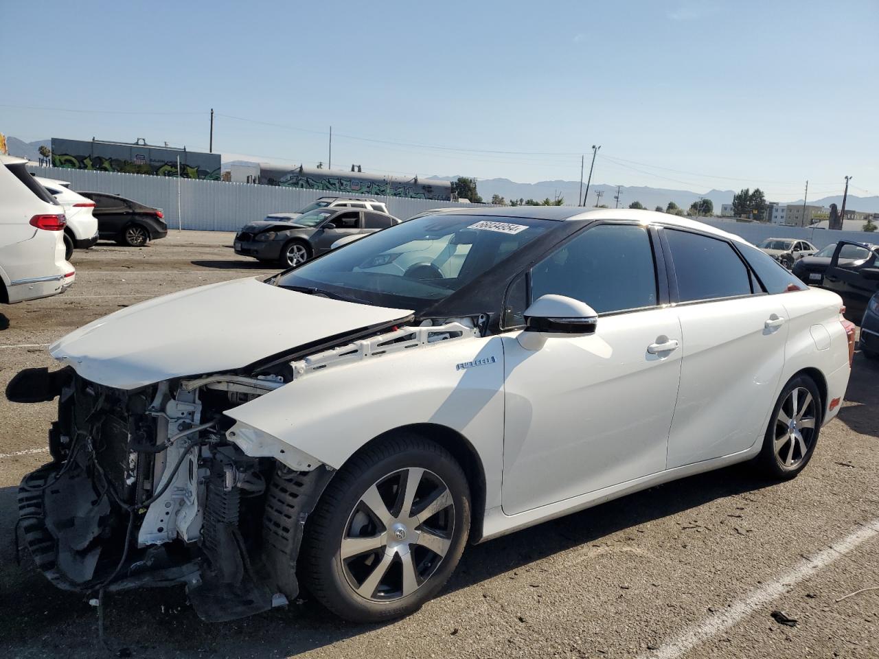 2019 Toyota Mirai VIN: JTDBVRBD0KA007333 Lot: 66034954
