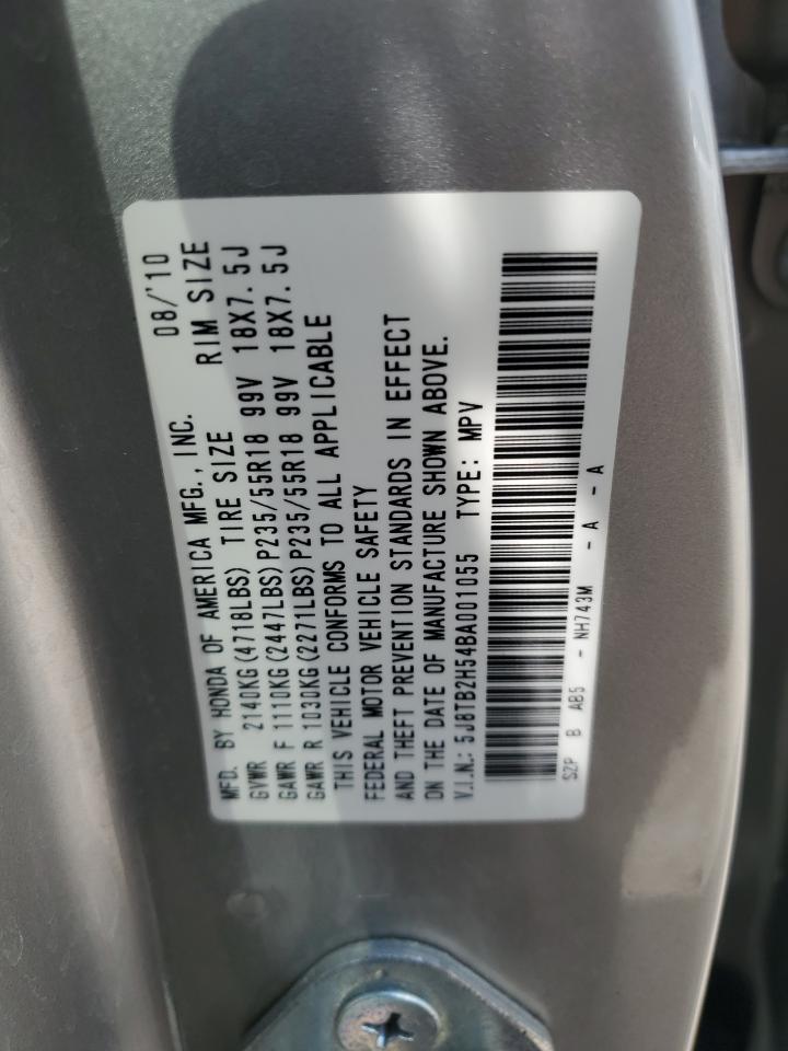 5J8TB2H54BA001055 2011 Acura Rdx Technology