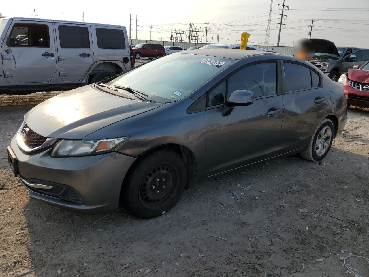 2013 Honda Civic Lx vin: 19XFB2F54DE291313