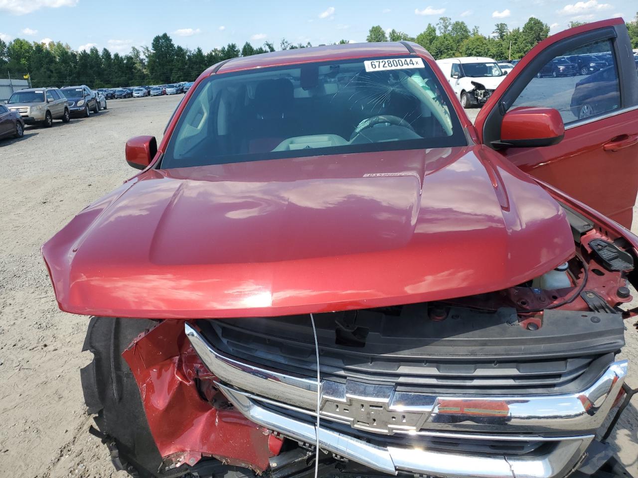 2015 Chevrolet Colorado Lt VIN: 1GCGSBE38F1129274 Lot: 67280044