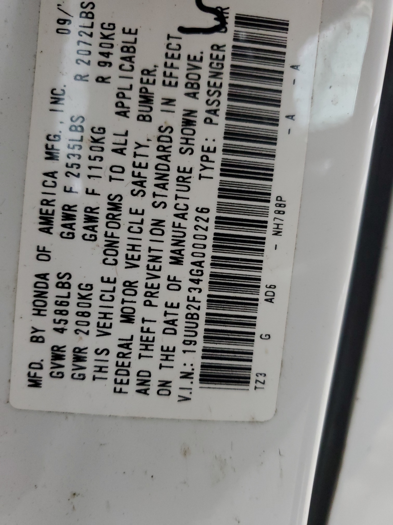 19UUB2F34GA000226 2016 Acura Tlx