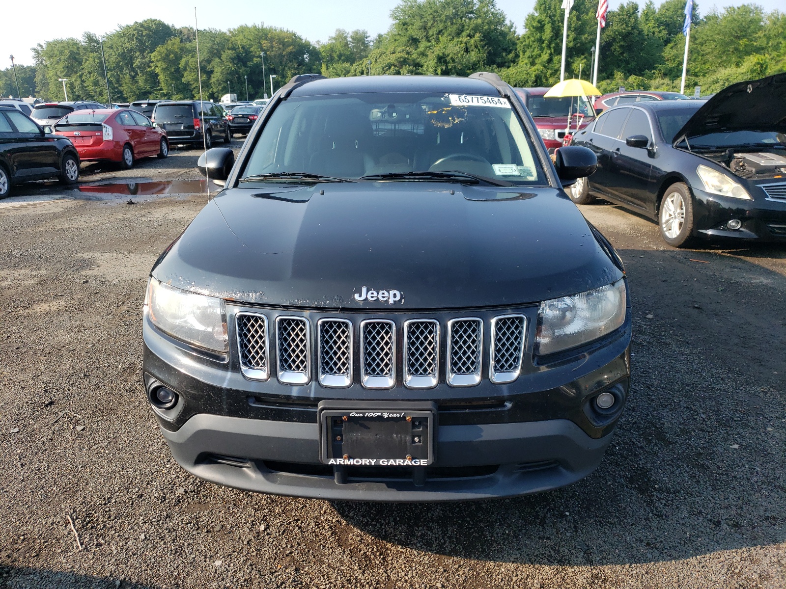 2014 Jeep Compass Latitude vin: 1C4NJDEB5ED727624