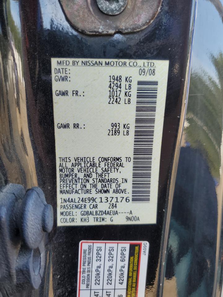 1N4AL24E99C137176 2009 Nissan Altima 2.5S