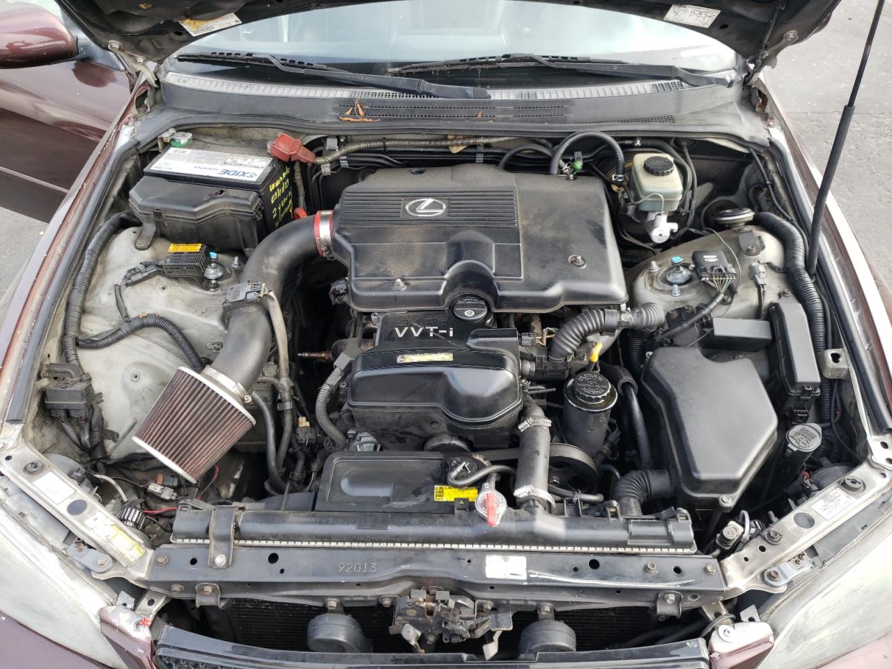 2002 Lexus Is 300 VIN: JTHBD192420053700 Lot: 66233504