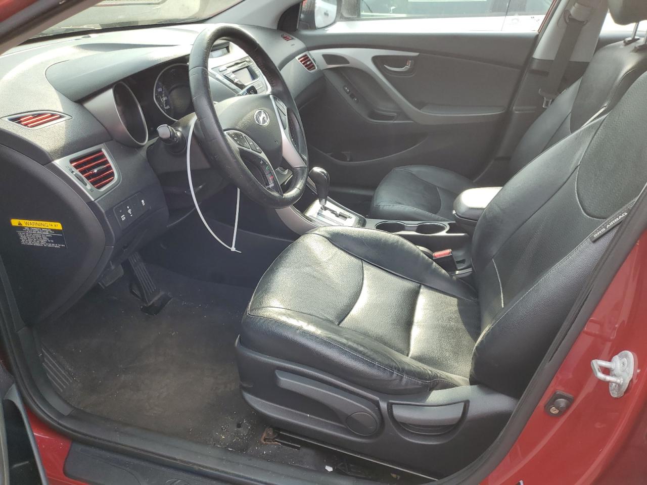 2012 Hyundai Elantra Gls VIN: KMHDH4AE7CU493728 Lot: 65548044