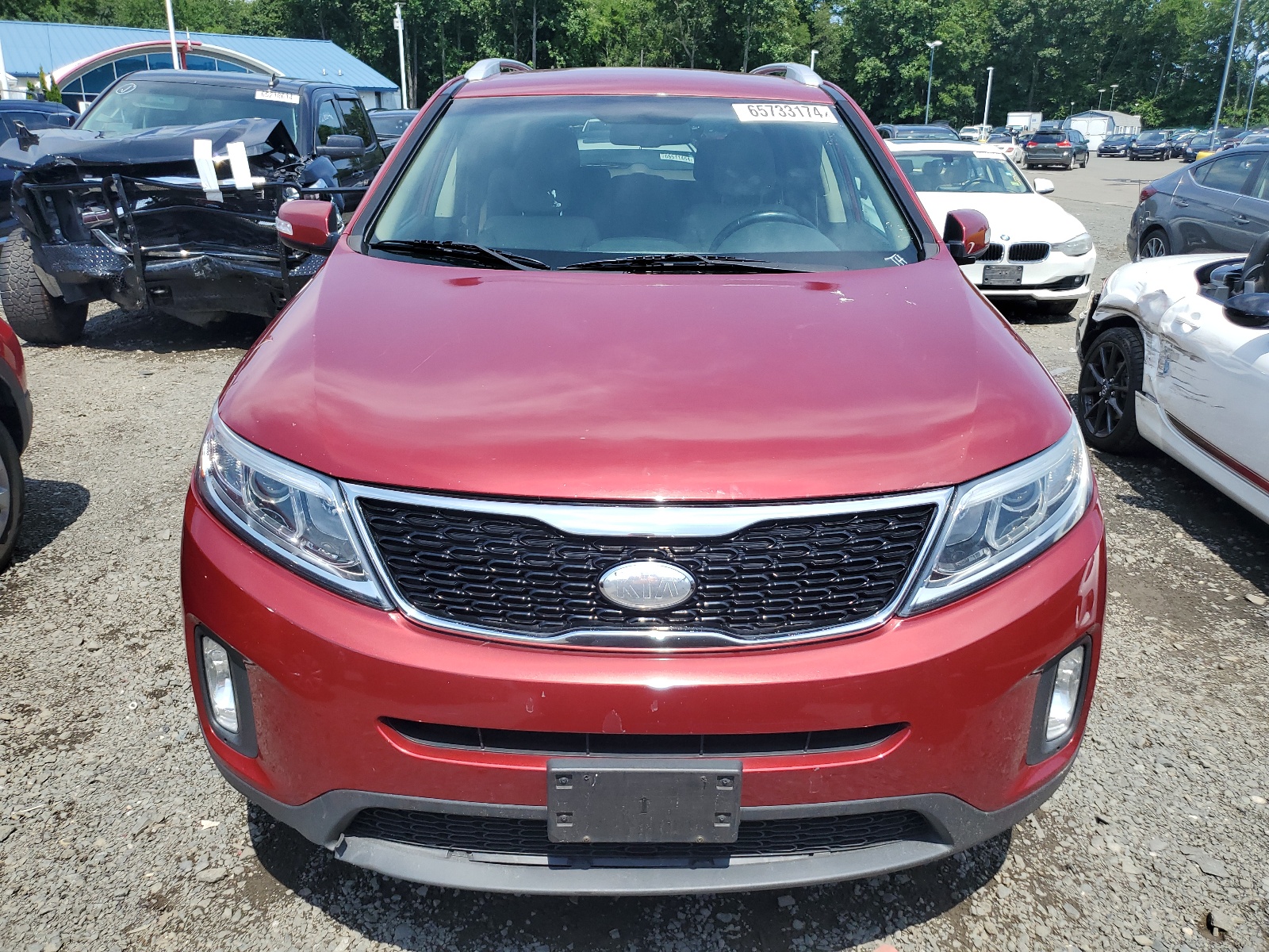 2014 Kia Sorento Lx vin: 5XYKTCA60EG525338