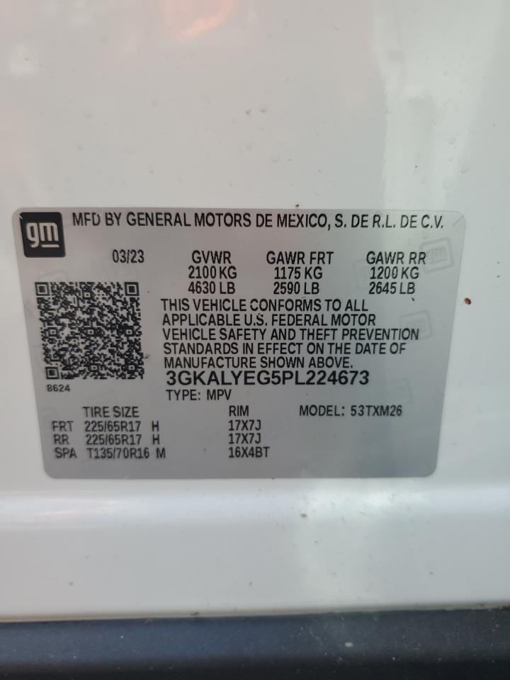 2023 GMC Terrain At4 VIN: 3GKALYEG5PL224673 Lot: 65946744