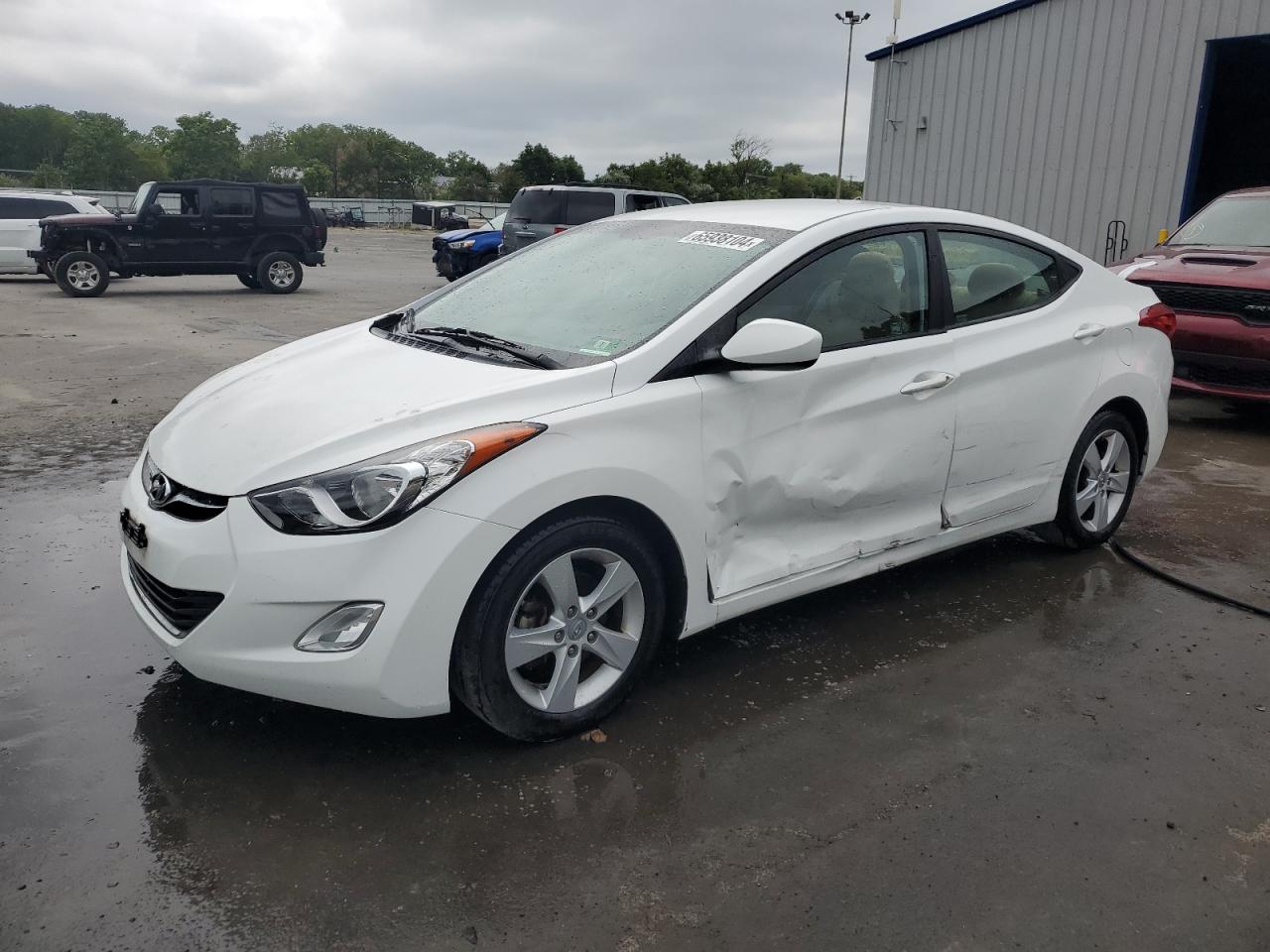 2013 Hyundai Elantra Gls VIN: 5NPDH4AE7DH454931 Lot: 65938104