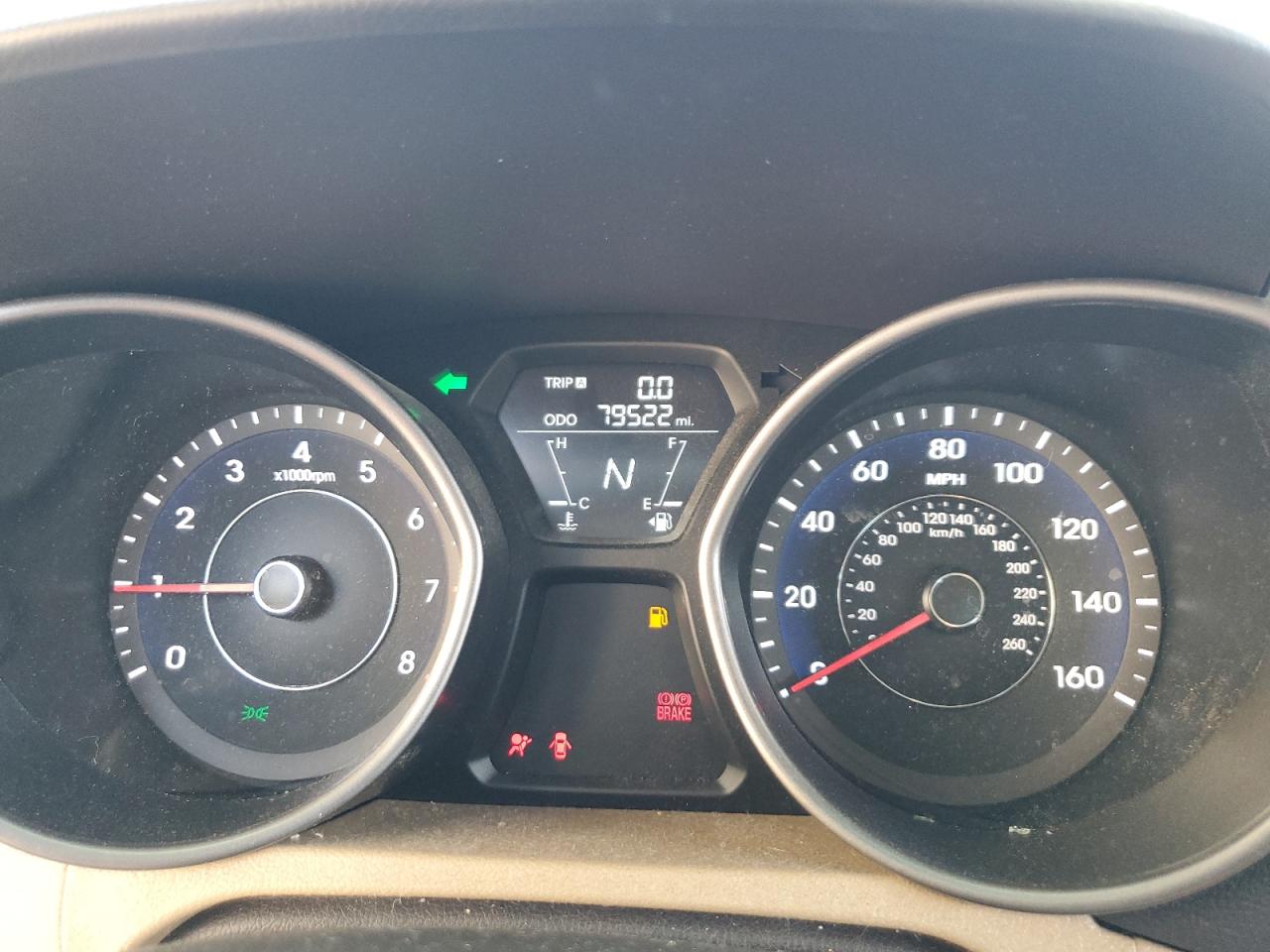 2013 Hyundai Elantra Gls VIN: 5NPDH4AE6DH165443 Lot: 65333134