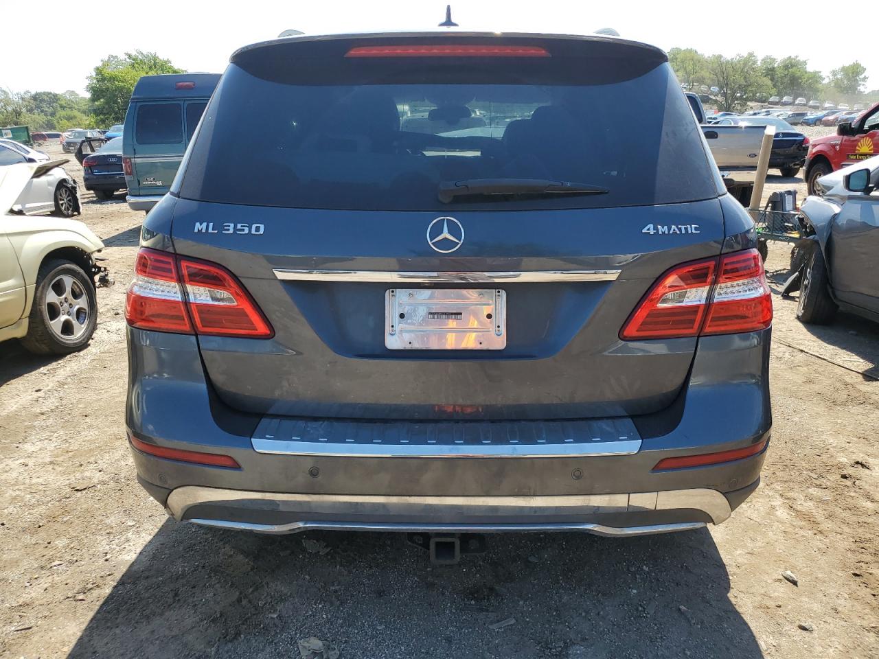 2013 Mercedes-Benz Ml 350 4Matic VIN: 4JGDA5HB8DA117743 Lot: 65598234