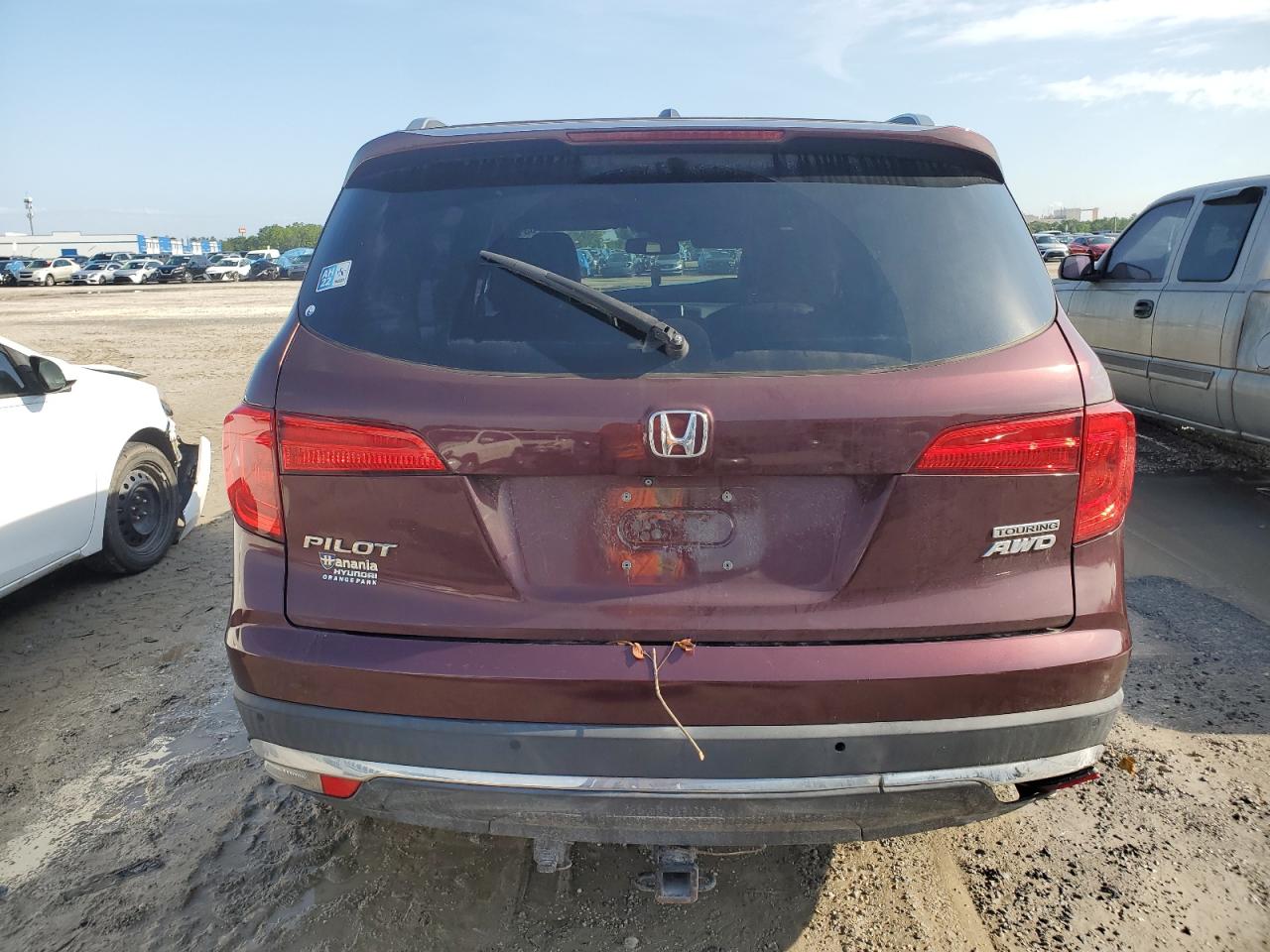 2016 Honda Pilot Touring VIN: 5FNYF6H93GB126582 Lot: 65576814