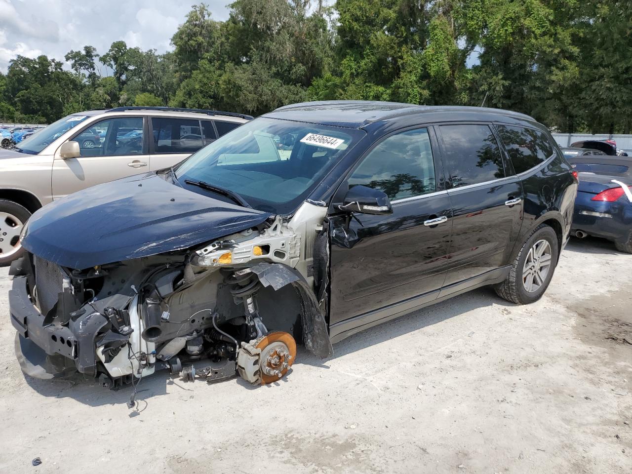 2017 Chevrolet Traverse Lt VIN: 1GNKRHKD3HJ147813 Lot: 66496644