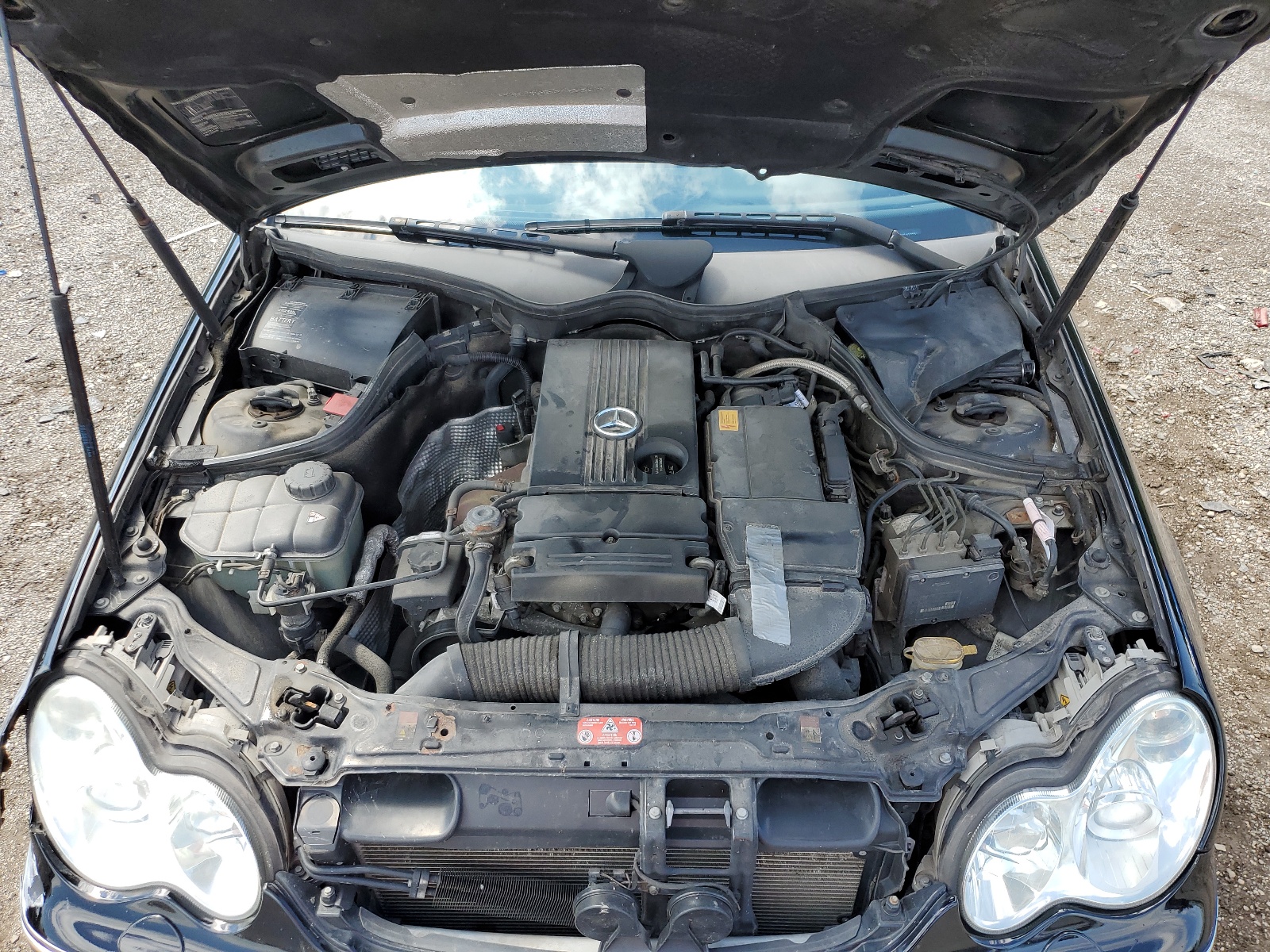 WDBRF40J64F505046 2004 Mercedes-Benz C 230K Sport Sedan